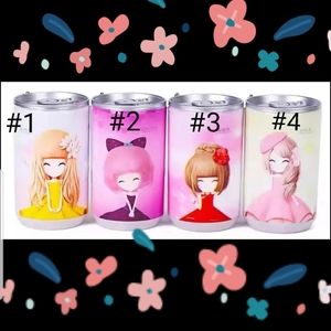 Mini Can Portable Fashion Korean Girl Sanitizing Wet Wipes Keychain New